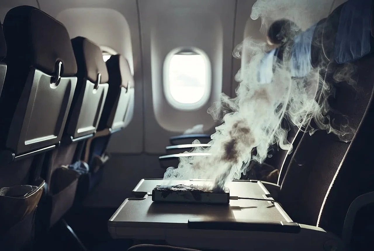 Power Bank caught fire on board: Airline issues warning to passengers