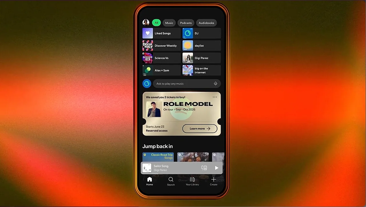 Spotify lanza un sistema de reserva de entradas para los verdaderos fans