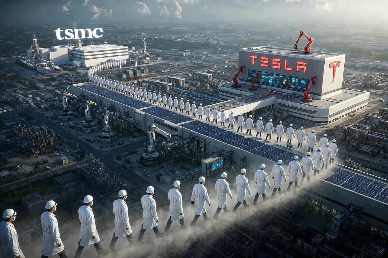 Tesla Luring TSMC Engineers With High Salaries for Terafab Plant