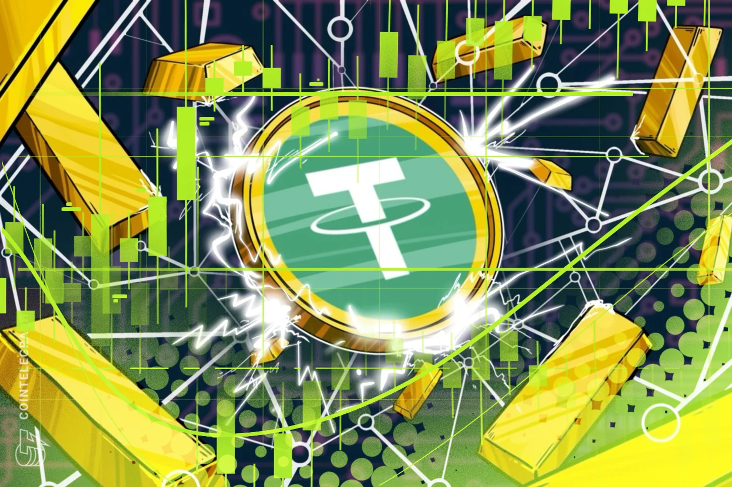 Tether выводит из обращения обеспеченный золотом стейблкоин аУСДТ