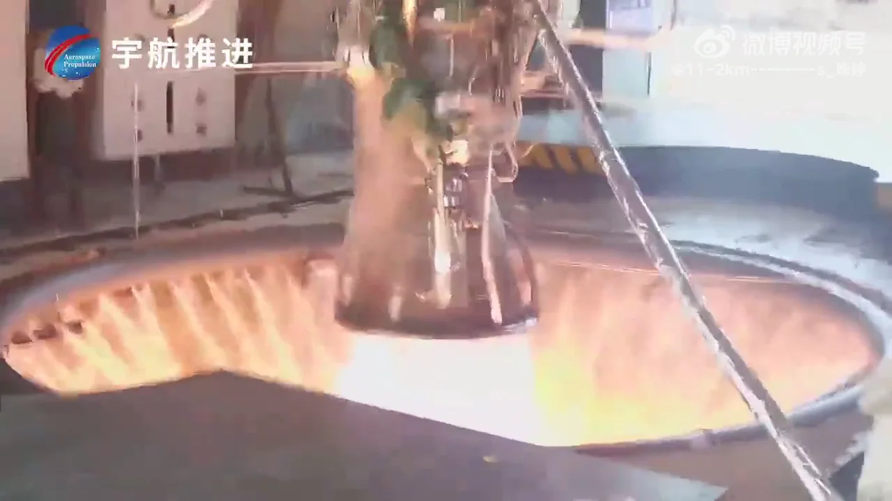 China tests Mosasaurus V rocket engine to compete with SpaceX