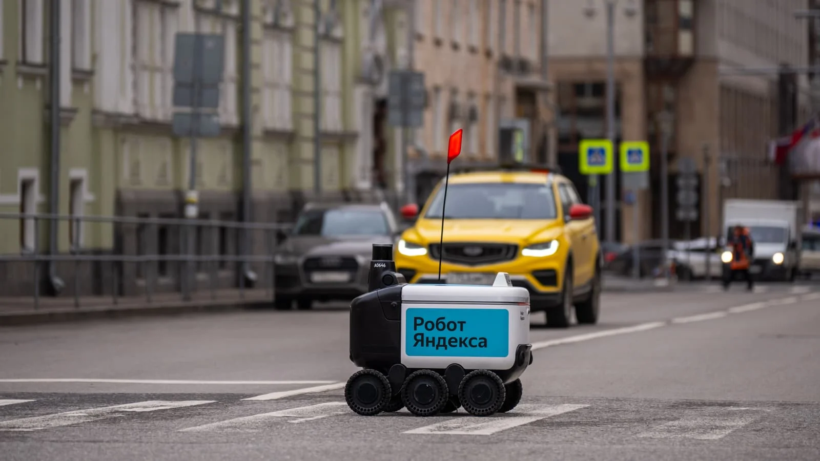 Les robots-livreurs Yandex arrivent dans les rues de Voronej et Tioumen
