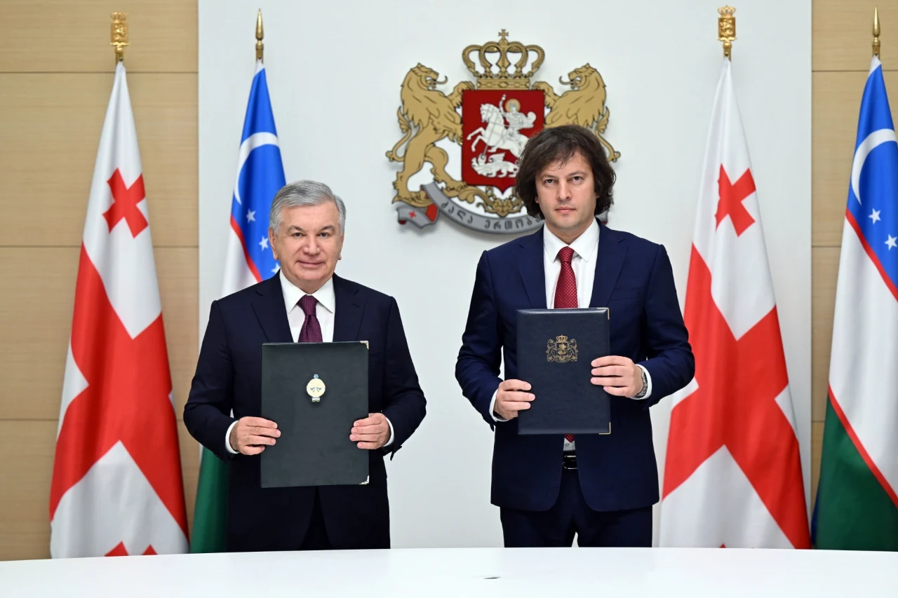 Uzbekistan and Georgia Become Strategic Partners (video)