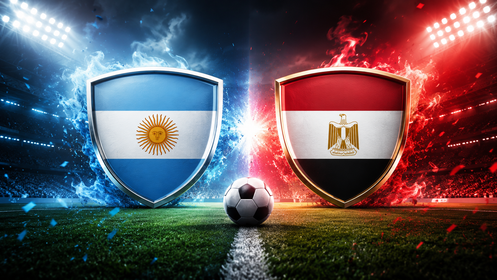 Suivez le match Argentine vs Égypte avec nous