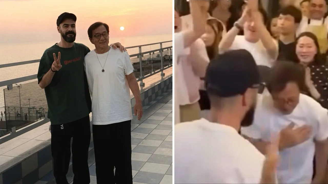 Jeki Chan repper Miyagining qo‘shiqlariga o‘ynab tarmoqlarda barchaning e’tiborini tortdi!