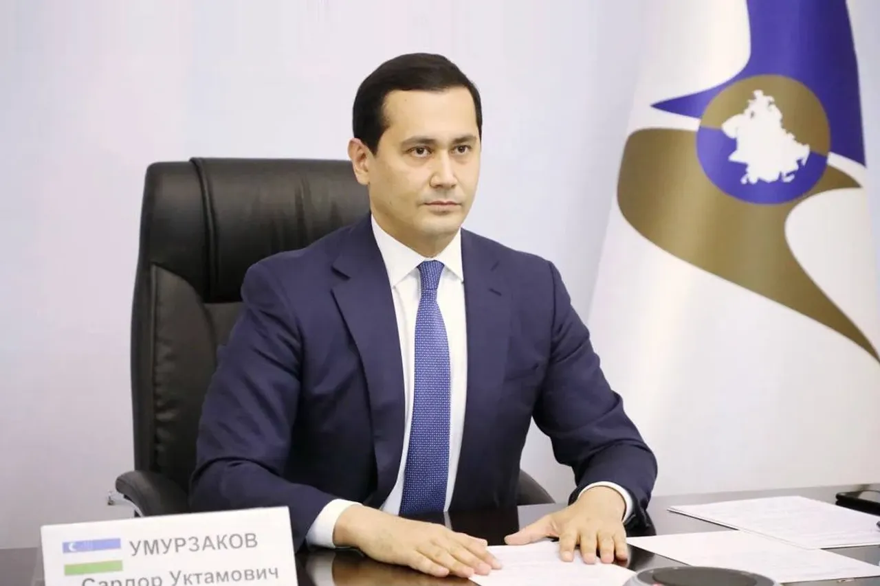 Сардор Умурзоқов янги лавозимга тайинланди