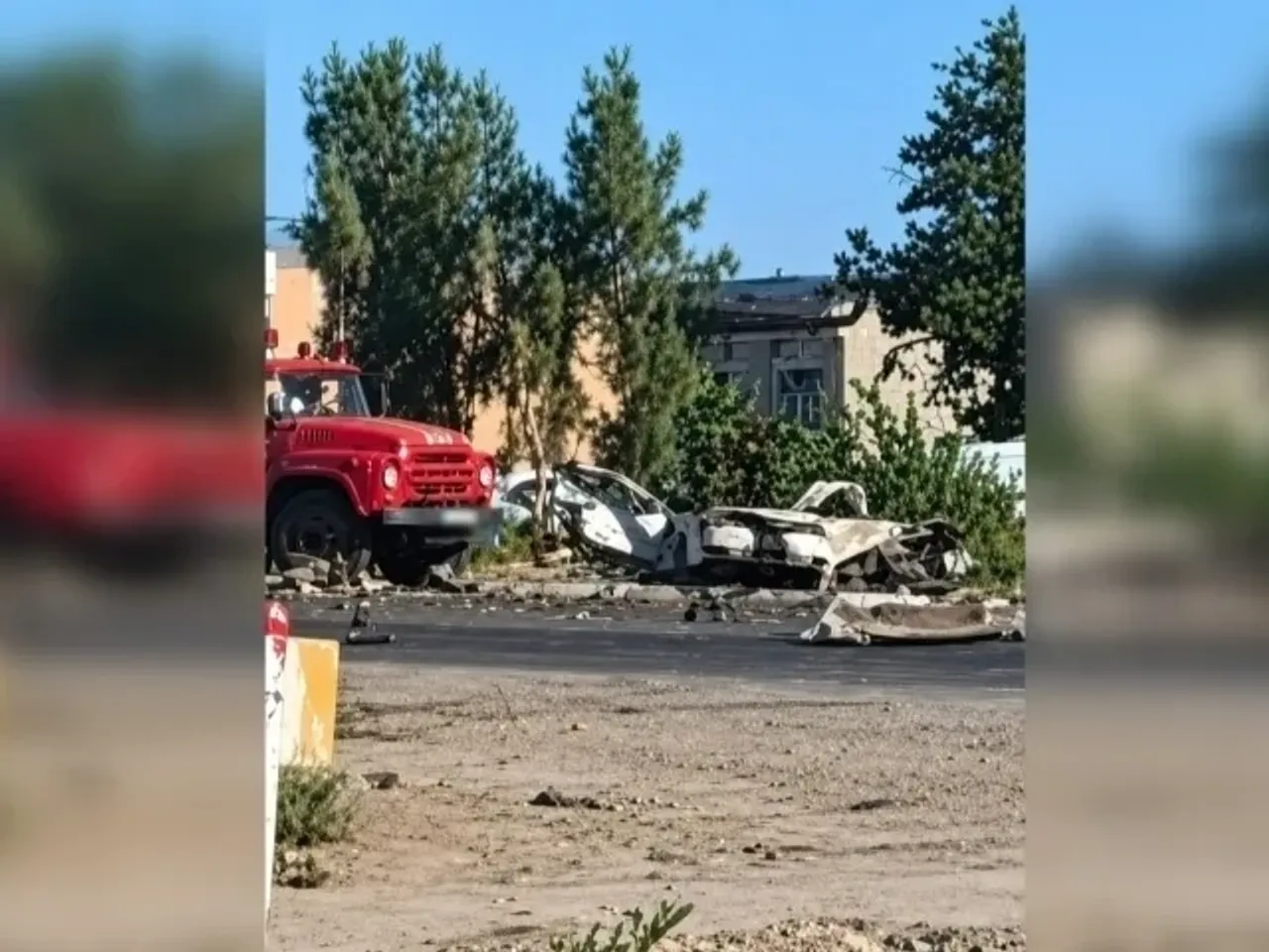 Nexia explodes on Karshi–Bukhara road: casualties and injuries reported