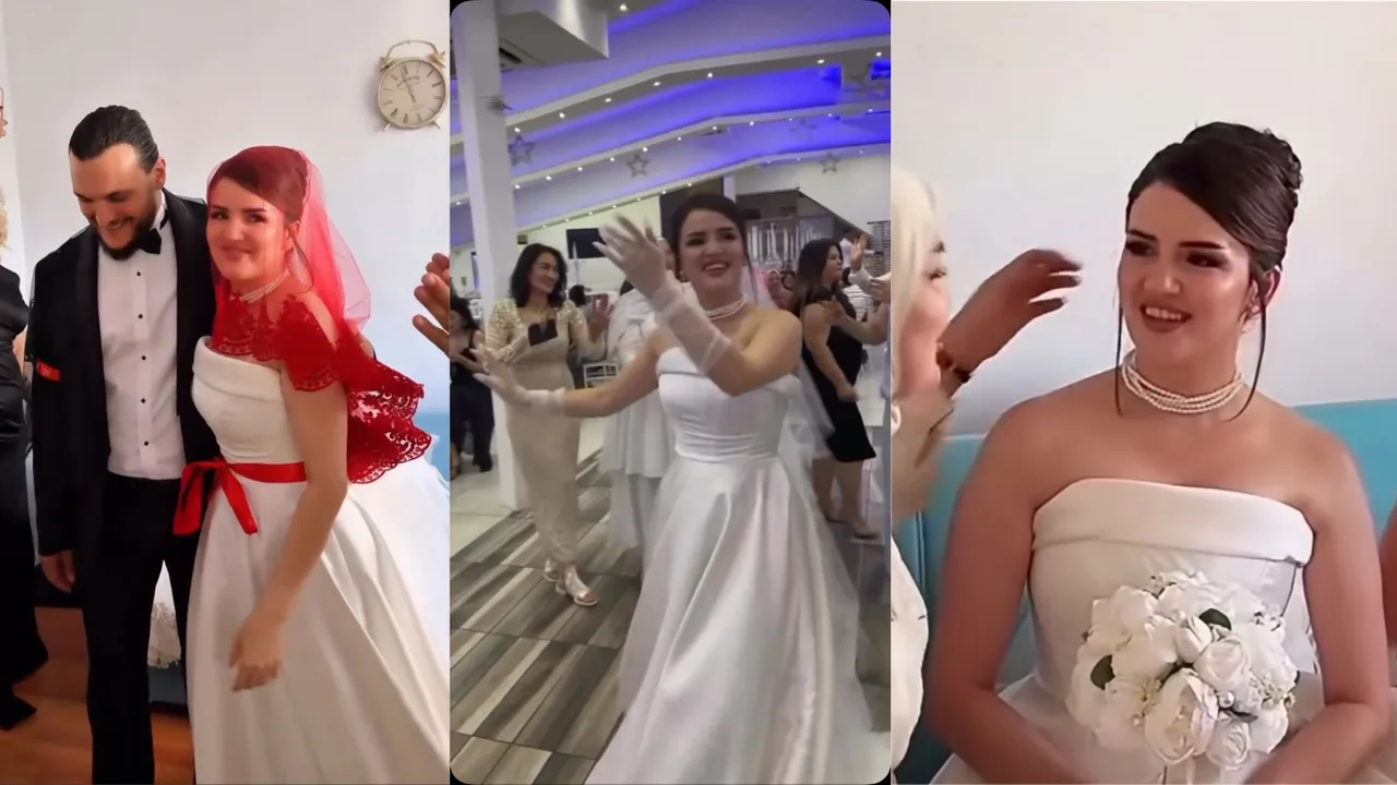 Shahlo Salayeva stunned everyone in her white wedding dress (video)