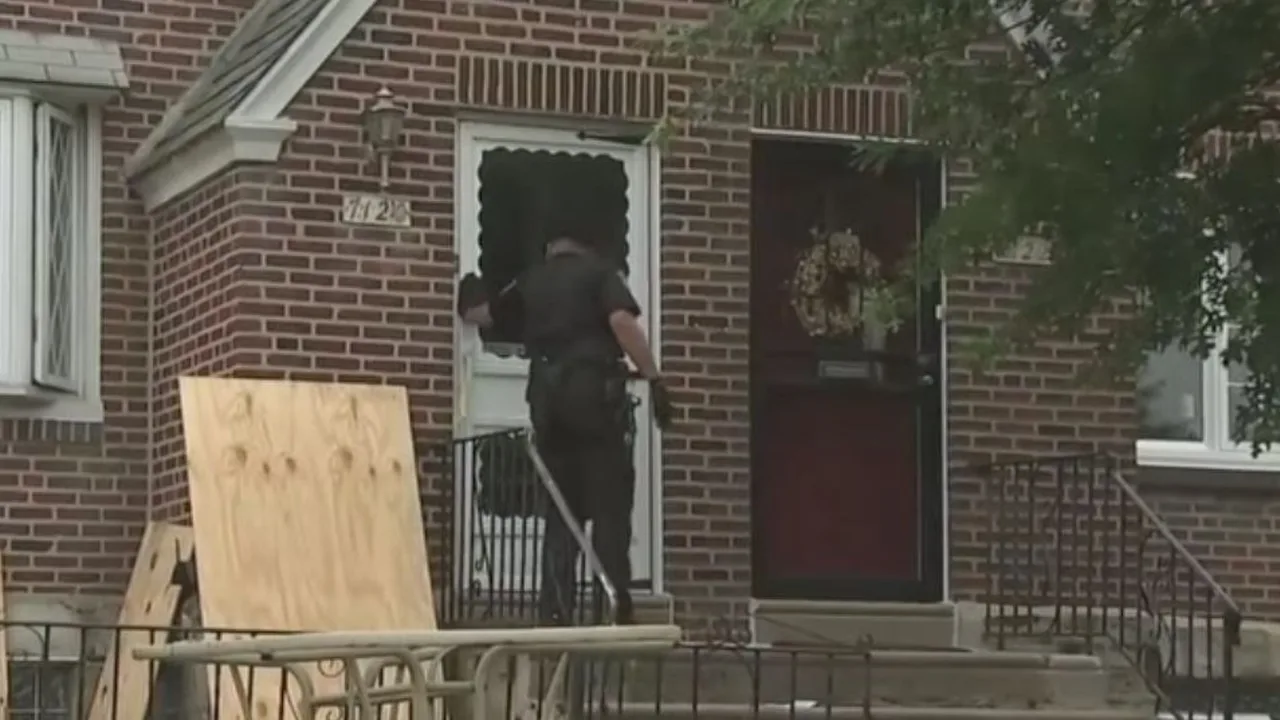 Two children found living among dead animals