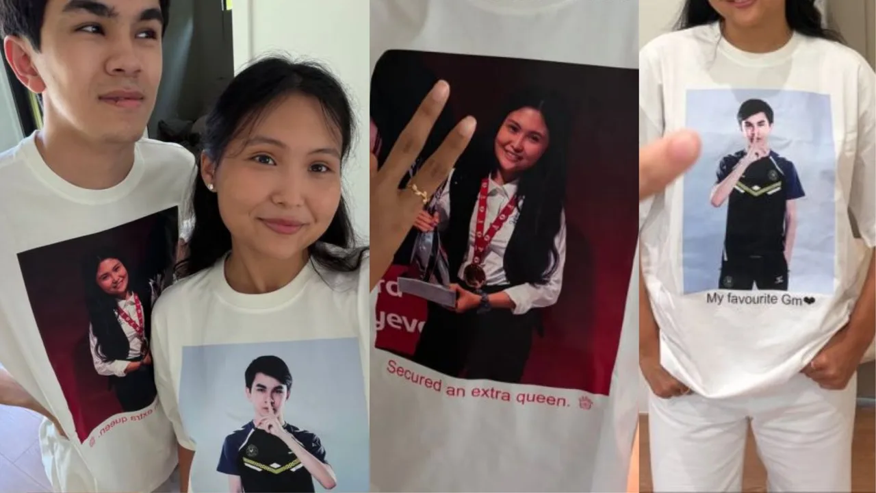 Javohir and Bibisora's t-shirts spark discussion on social media