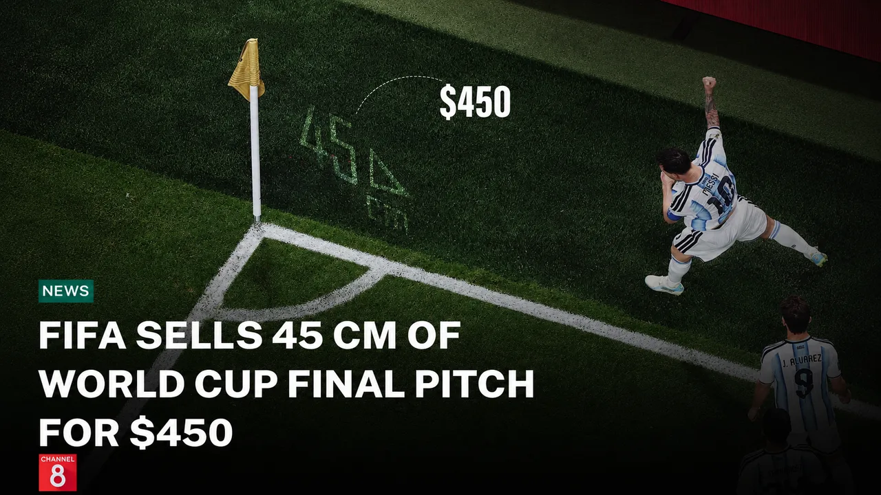FIFA verkauft Rasen aus dem Stadion des WM-Finales 2026