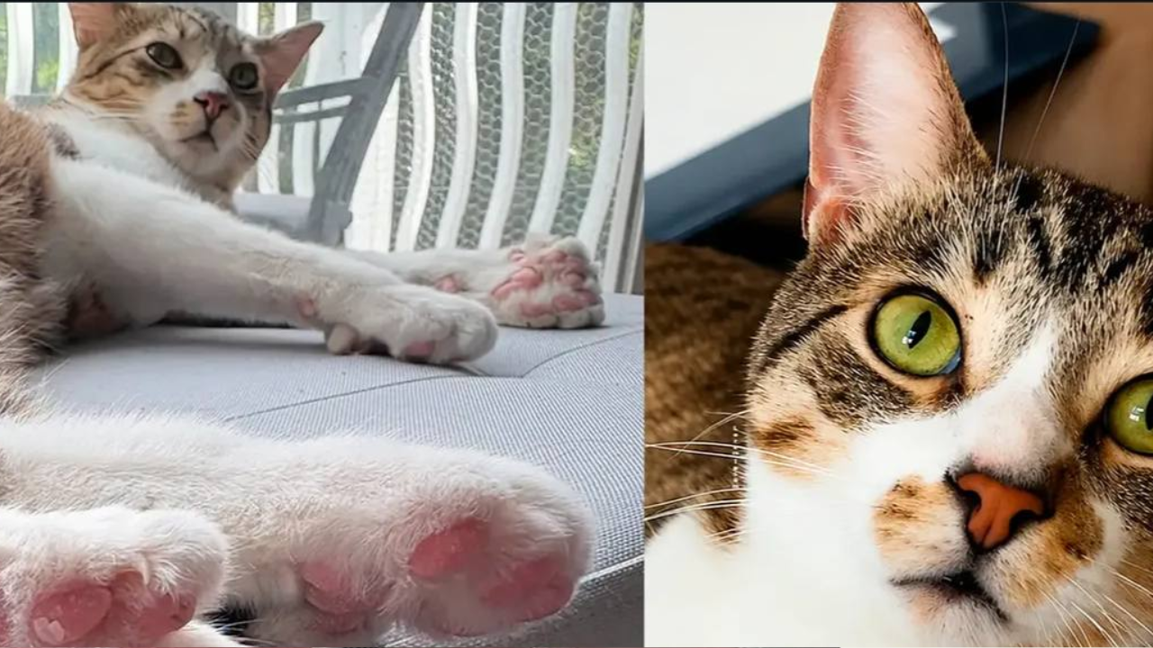 28 Toes and 30 Claws: Unique Cat Sets Guinness World Record