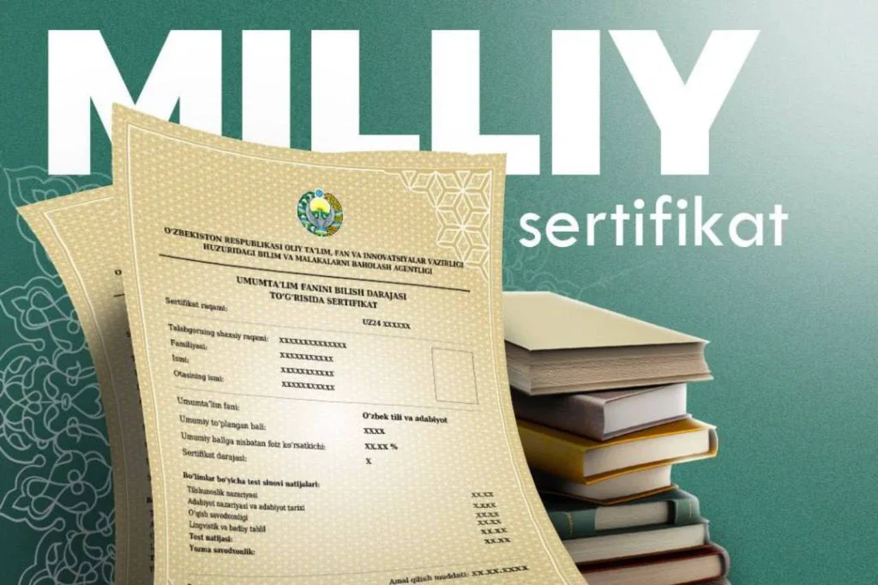 Ushbu o‘qituvchilarga xushxabar: B+ sertifikati uchun 15% ustama to‘lanadi