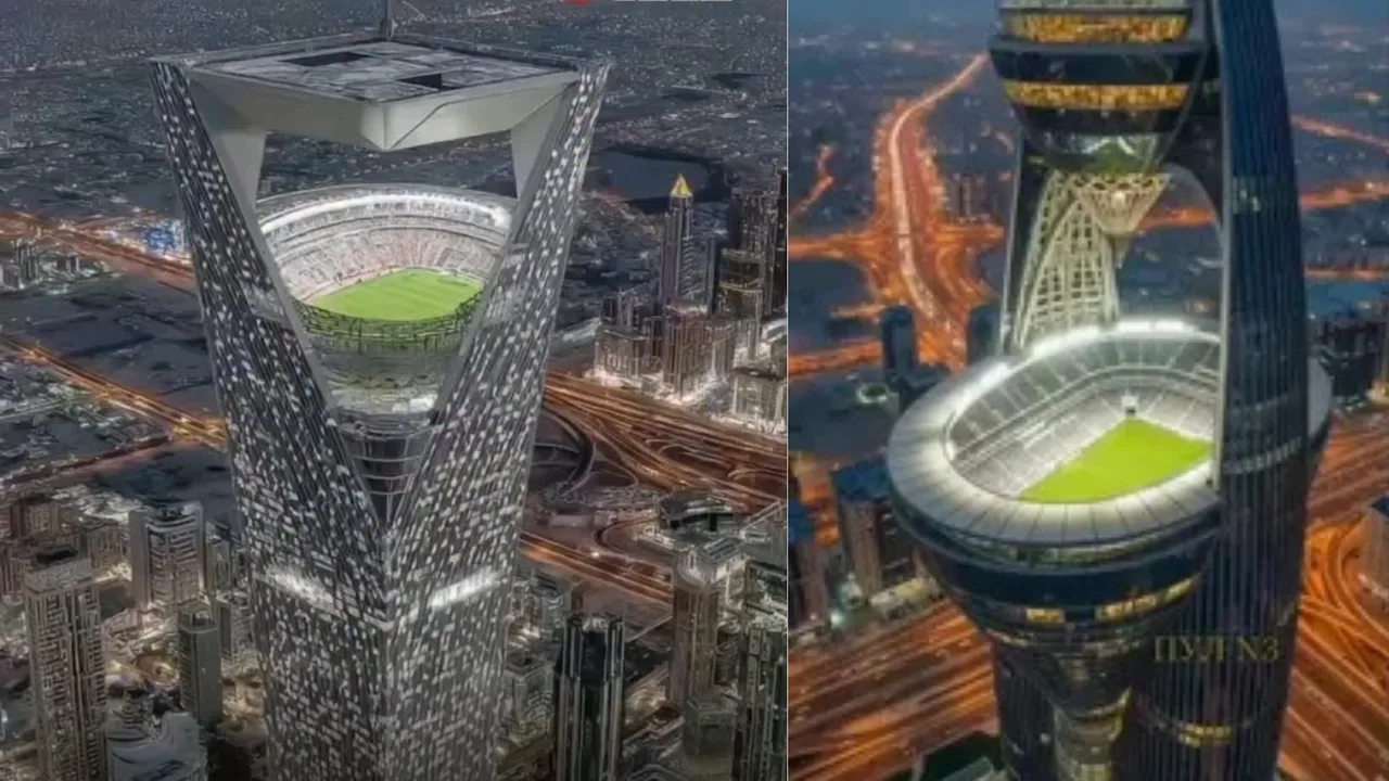 Erstmals in der Geschichte der Weltmeisterschaft findet ein Spiel in einem „Himmelsstadion“ statt
