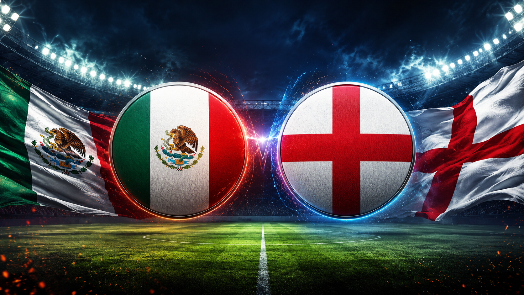 WM 2026: Verfolgen Sie das Spiel Mexiko gegen England mit uns