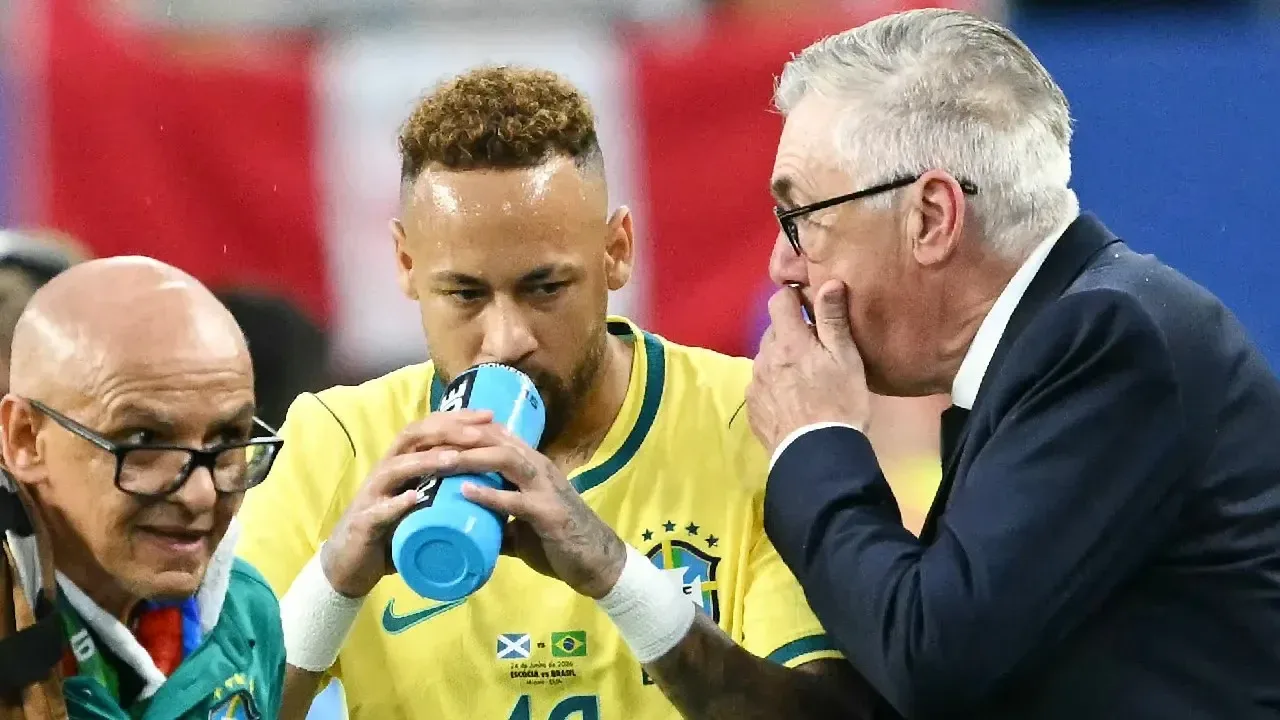 Ancelotti Explains the Reason Behind Neymar's Poor Performance at the 2026 World Cup