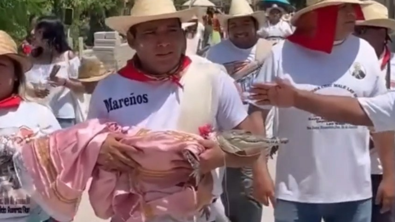 A 230-Year Tradition: Mexican Mayor Marries a Crocodile