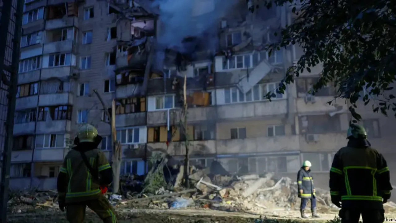 Kiev'e kitlesel saldırı: en az 7 kişi hayatını kaybetti