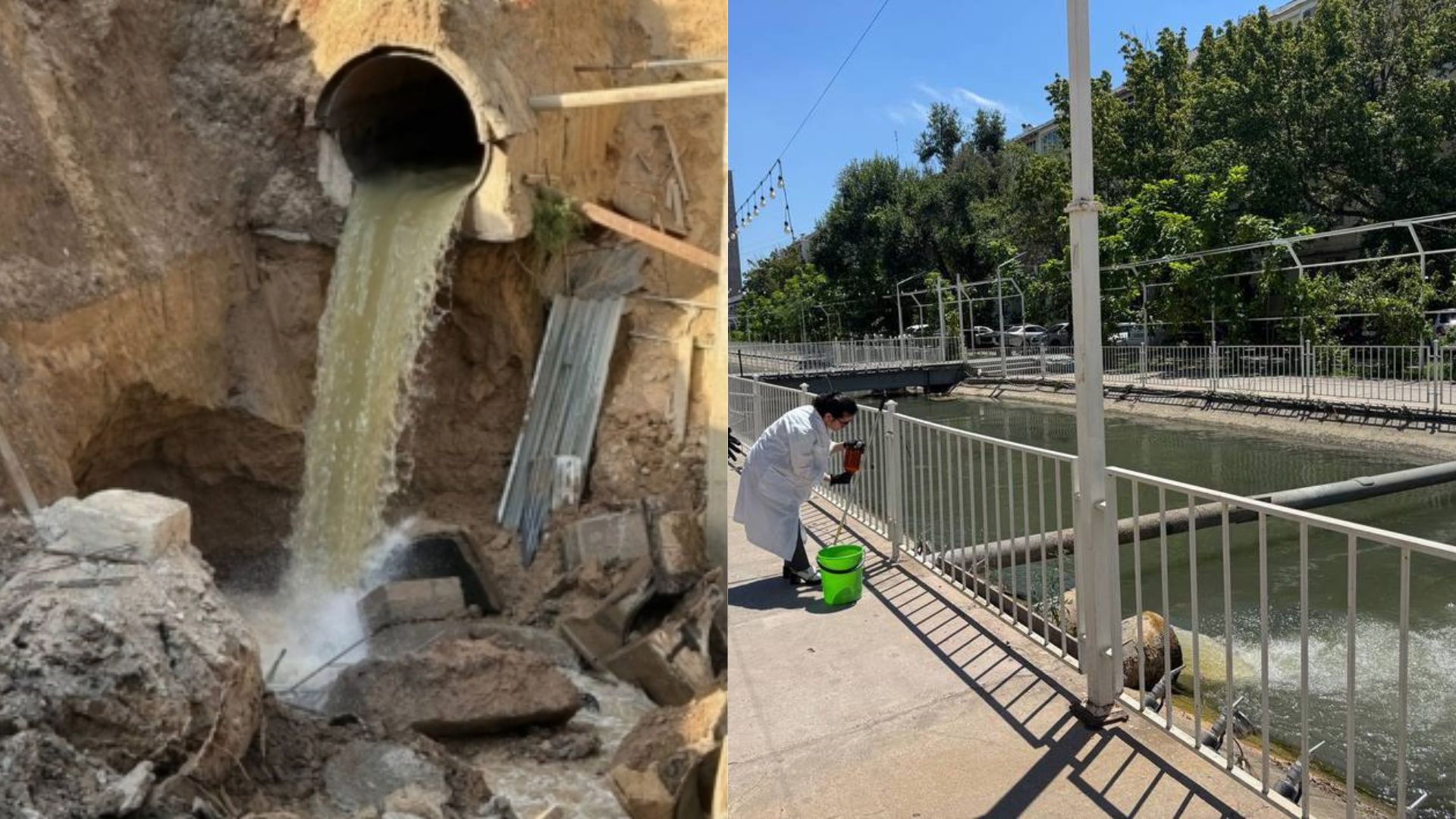 Discharge of sewage into Salar canal confirmed