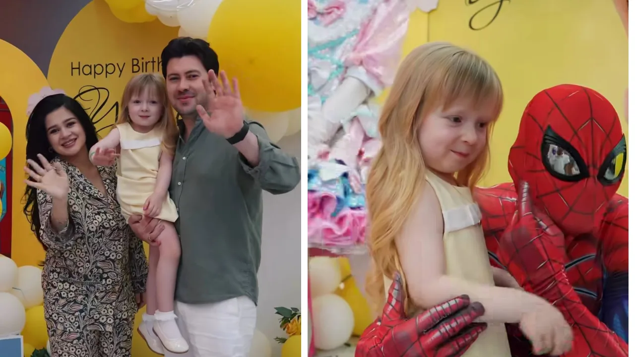 Cartoon characters, cake, and gifts: How was Yasmina's birthday celebrated? (video)