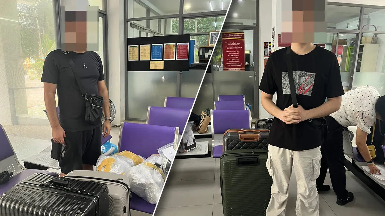 Zwei Usbeken mit 26 kg Cannabis in Phuket festgenommen
