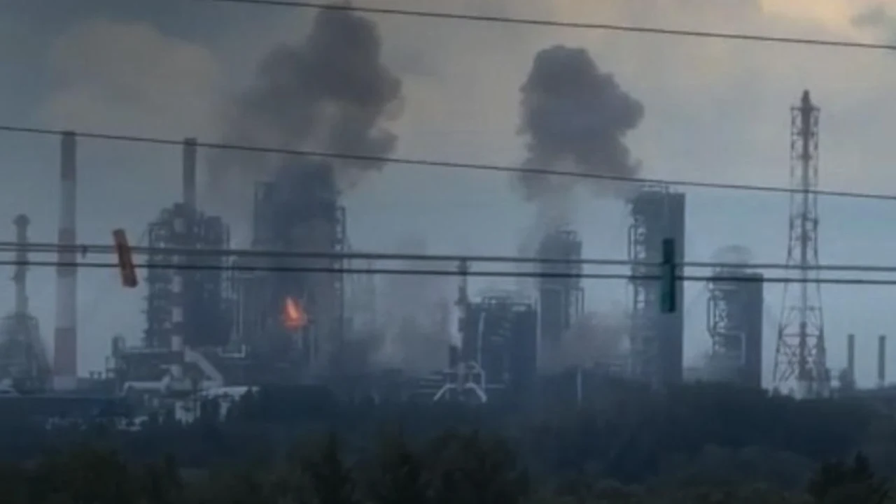 Ukraine claims strike on major oil refinery in Omsk