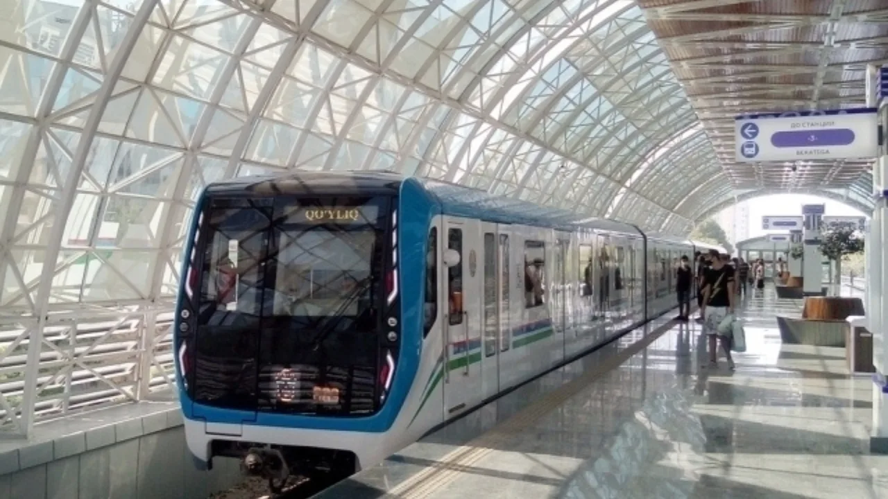 Impact of the heatwave: Trains on the Tashkent metro to be delayed by up to 14 minutes