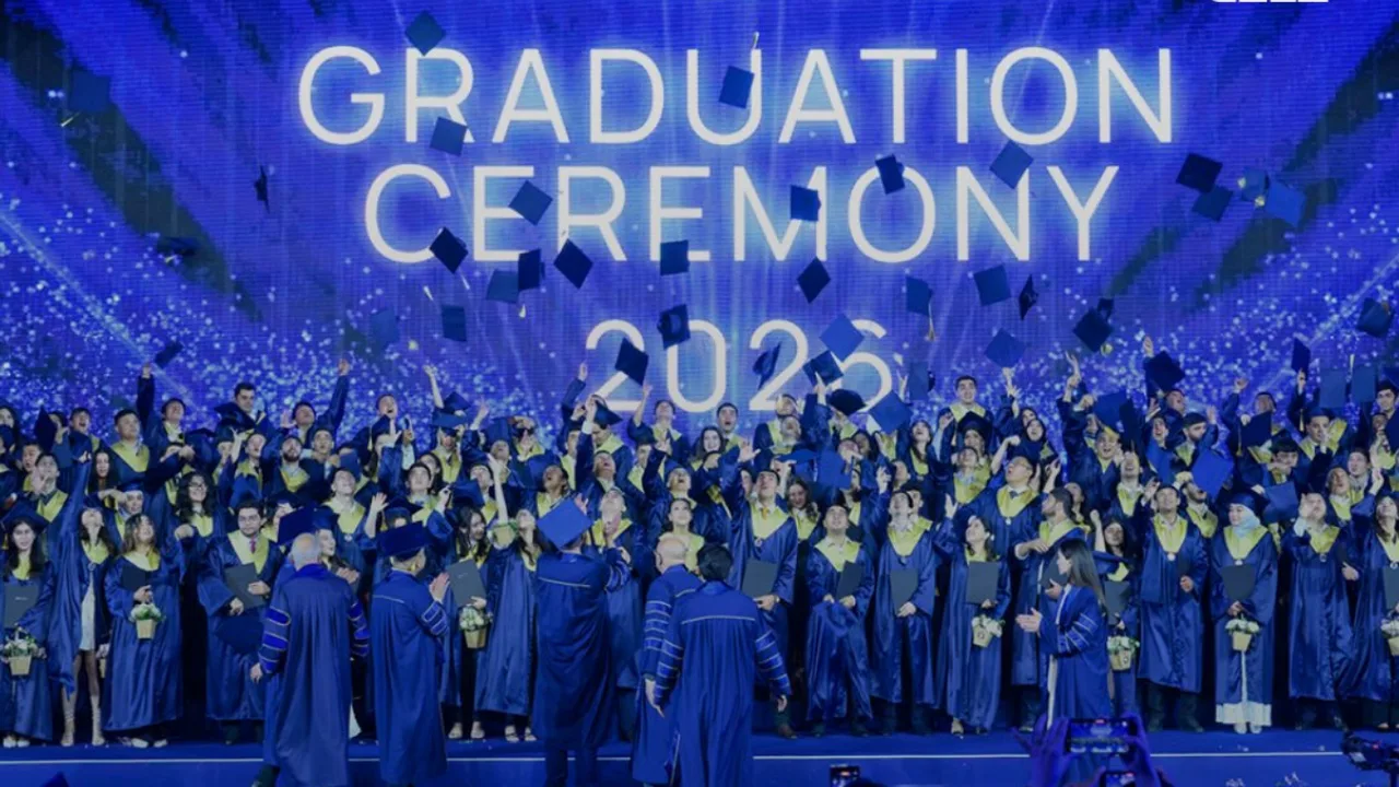 Major 2026 graduation ceremony held at Central Asian University