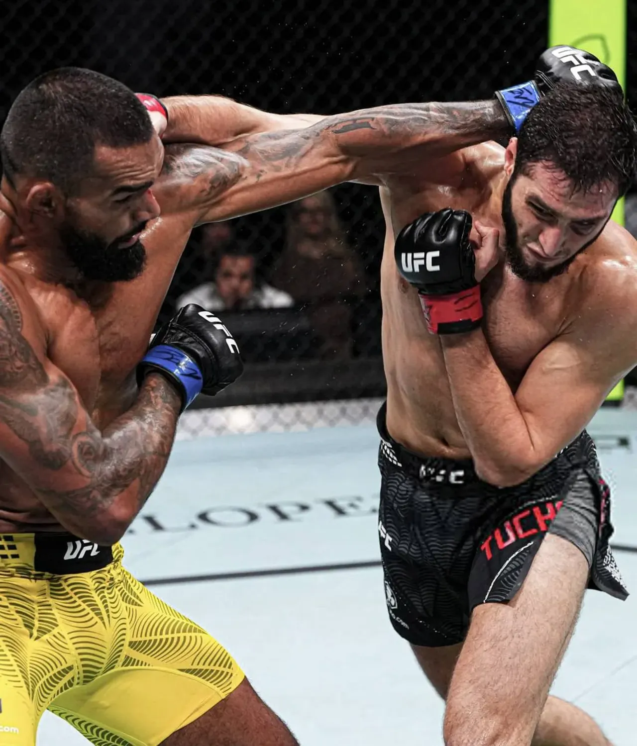 Magomed Tuchalov testé lors de ses débuts à l'UFC : sa série continue