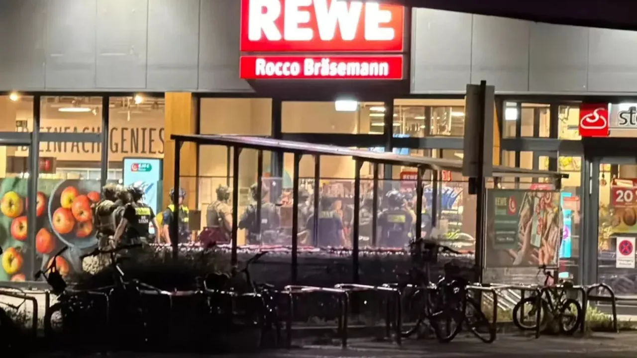 Supermarket cashier held hostage for 11 hours in Berlin