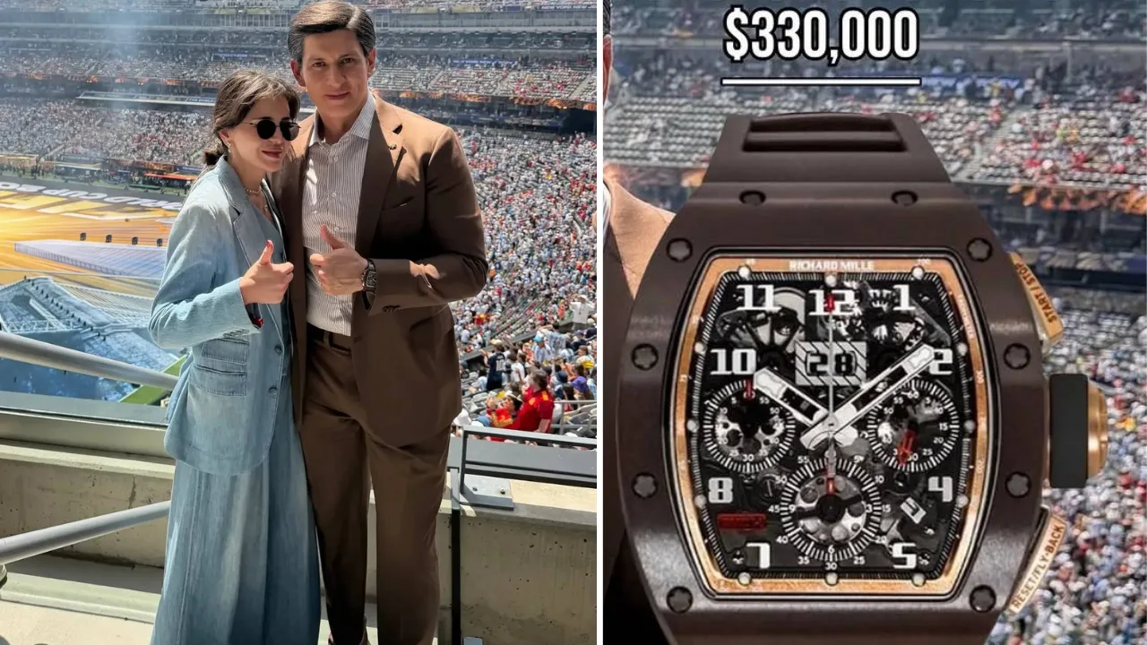 Otabek Umarov's $330,000 watch grabs everyone's attention online!