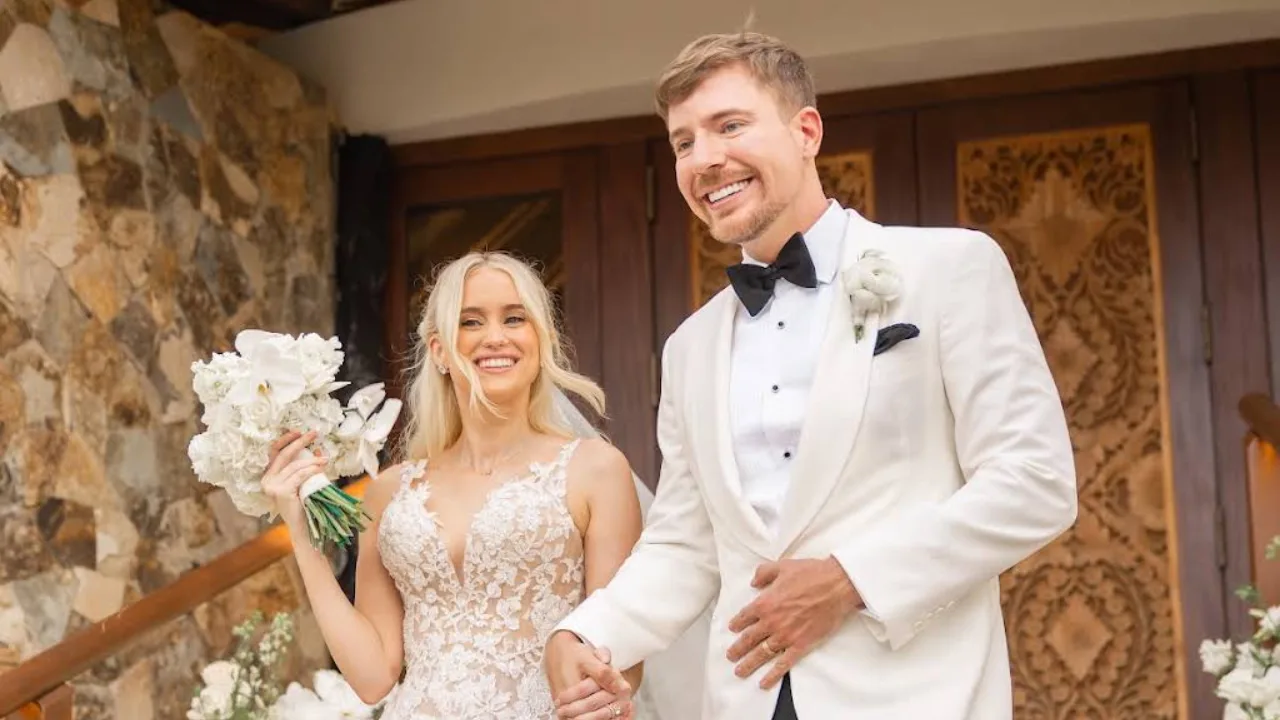 YouTuber MrBeast mit 340 Millionen Abonnenten hat geheiratet!