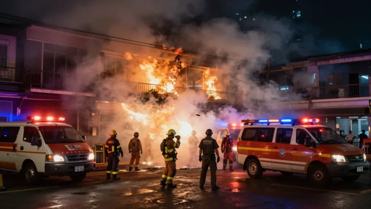 Horrific fire at a popular pub in Bangkok: At least 27 dead