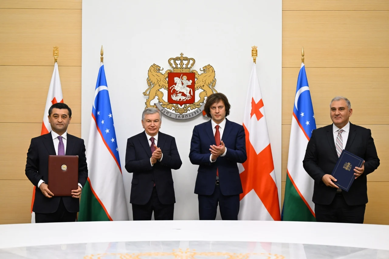 Uzbekistan and Georgia Become Strategic Partners (video)