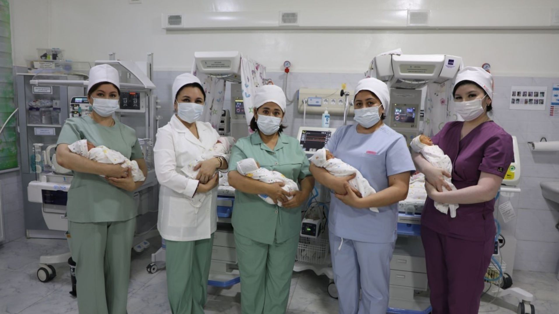 Five quintuplets born in Andijan