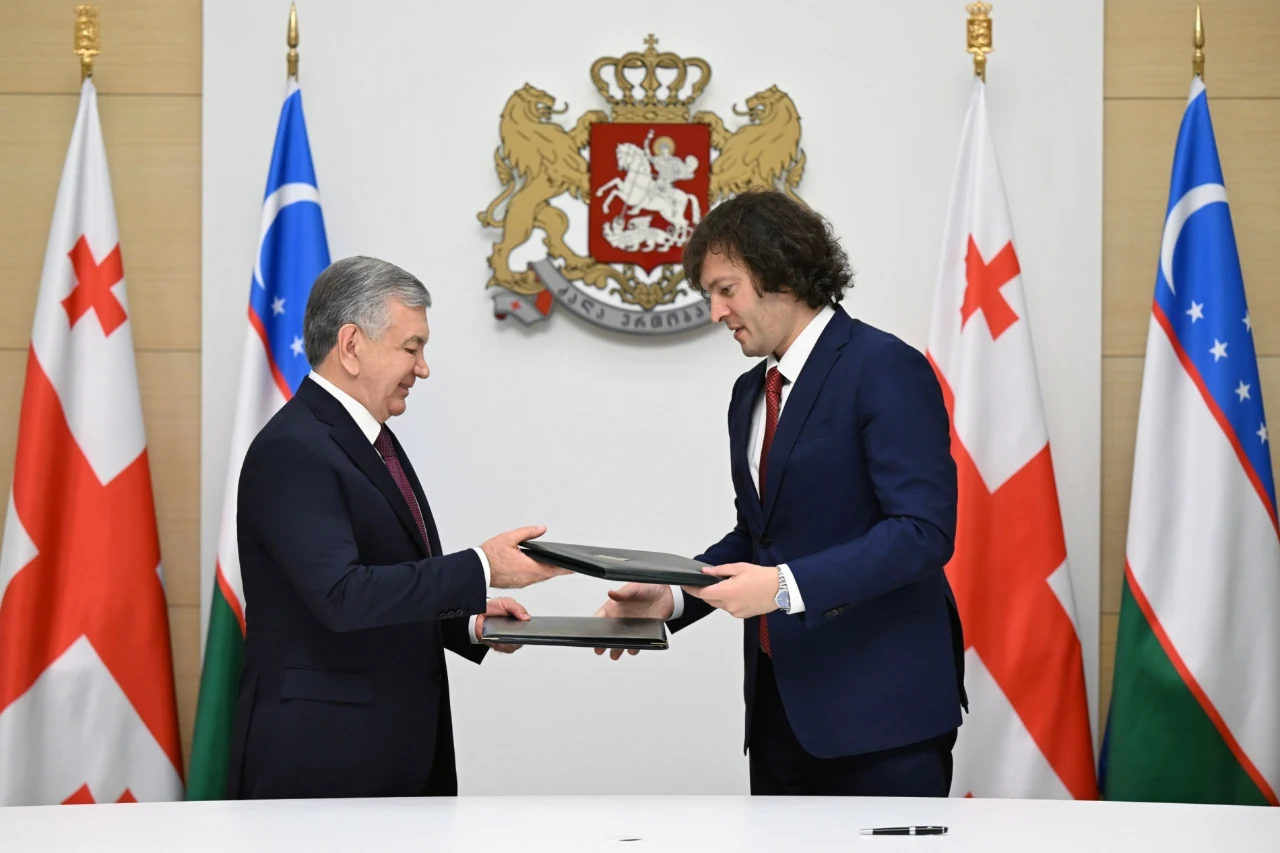 Uzbekistan and Georgia Become Strategic Partners (video)