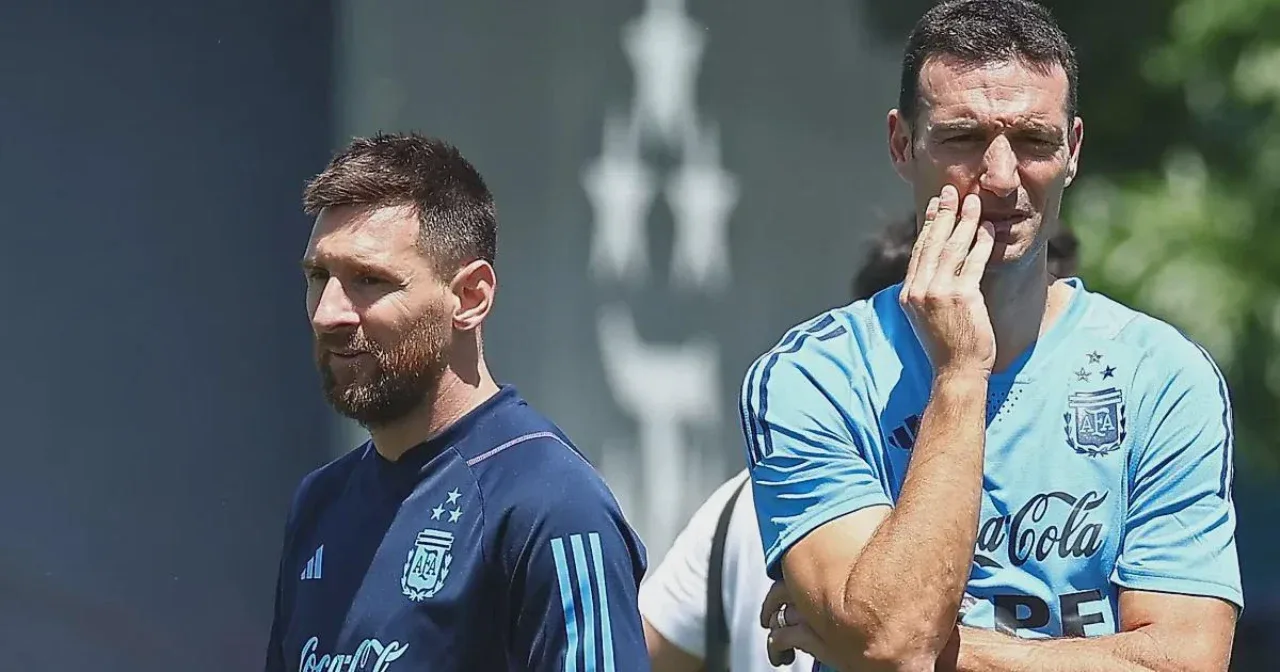 Scaloni spoke about when Messi will retire from football