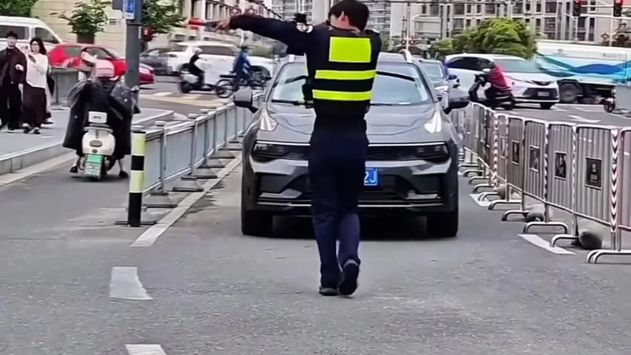 18-Year-Old Boy Guides Traffic with Dance in China Becomes Internet Star