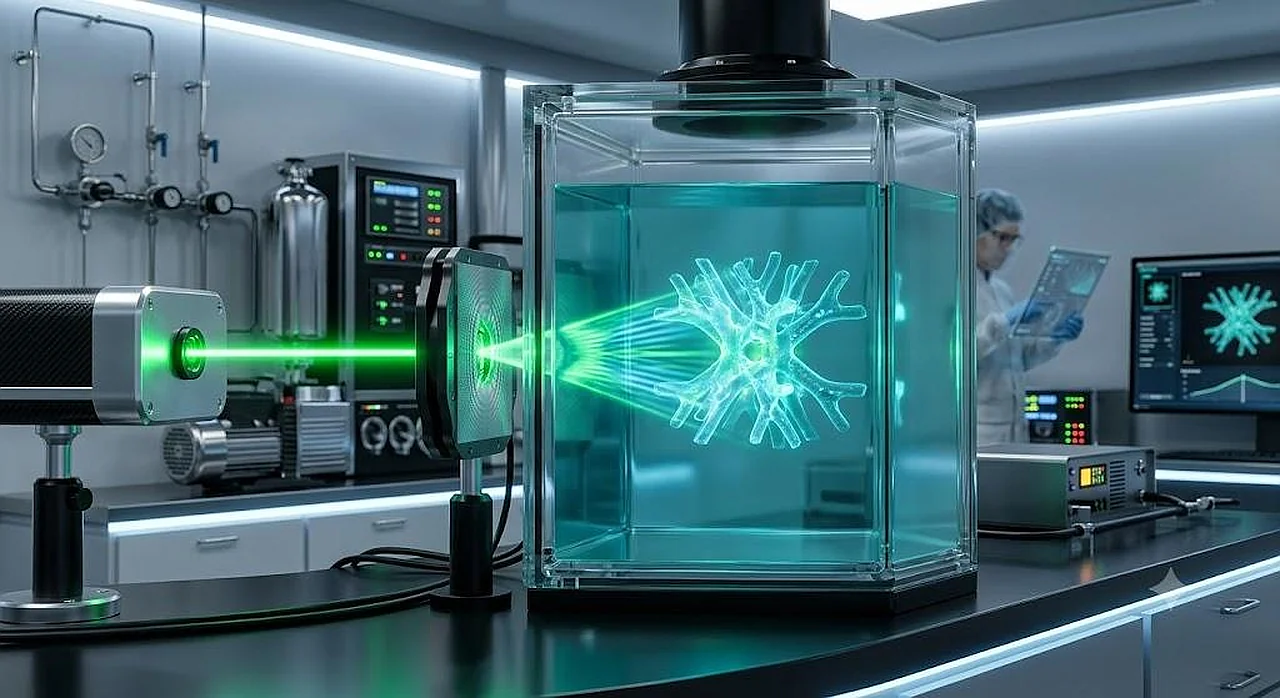Revolution in 3D printing: Microsystems are now printed as a whole in just a few seconds