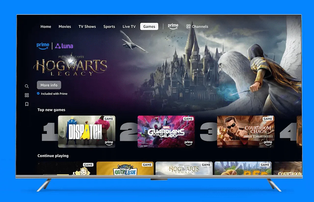 Games have arrived on the Amazon Prime Video platform