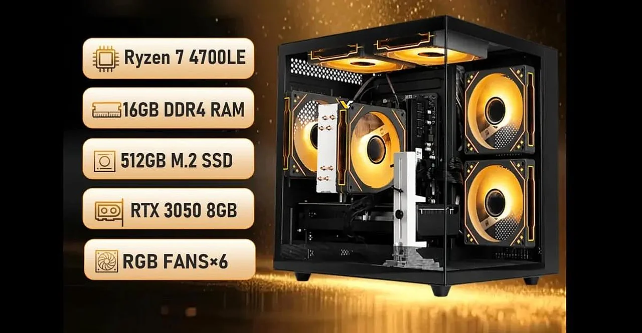 First PC based on AMD's "new" Ryzen 7 4700LE processor goes on sale
