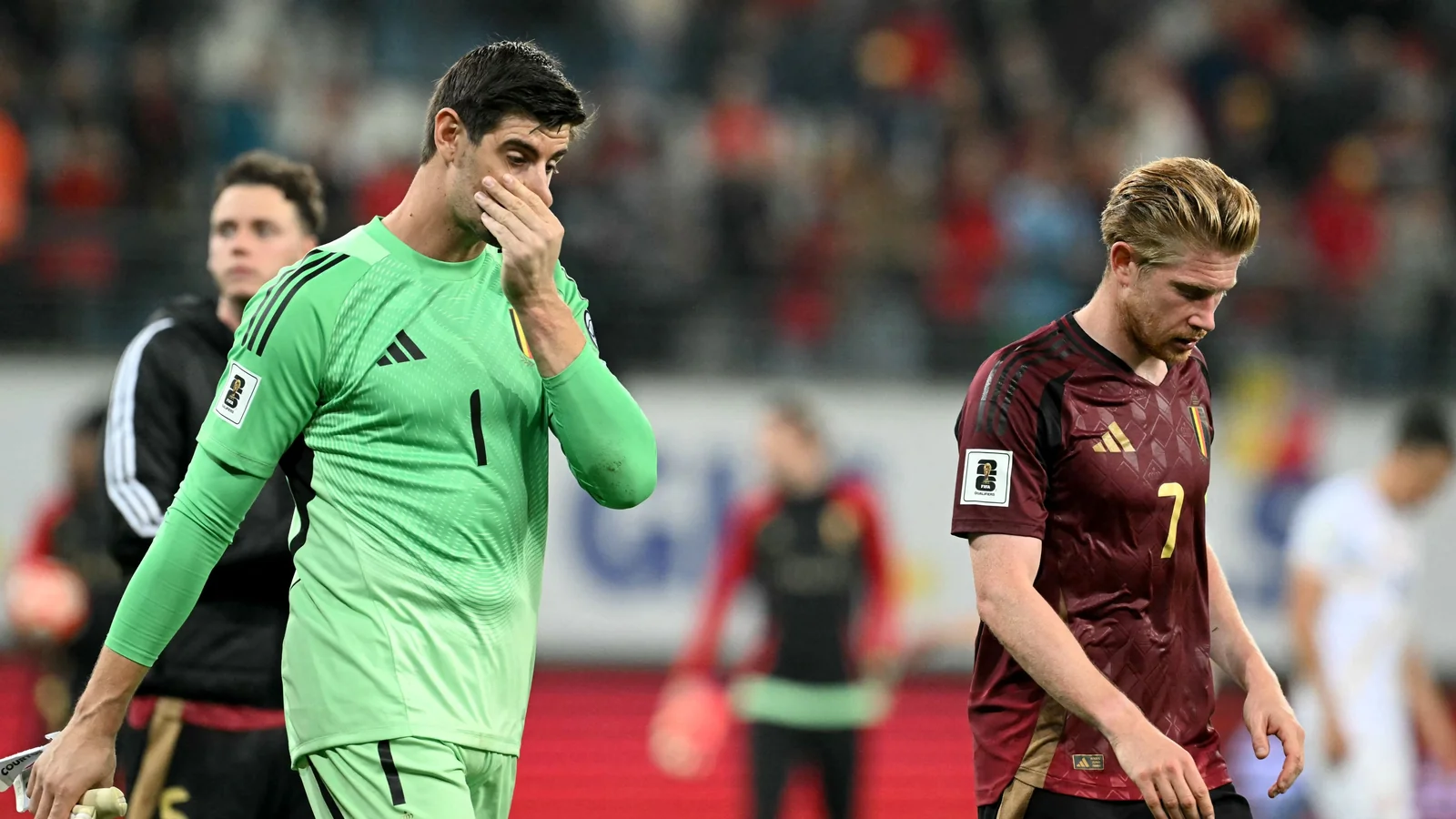 Crisis en la selección de Bélgica: Kevin De Bruyne y Thibaut Courtois consideran su retiro