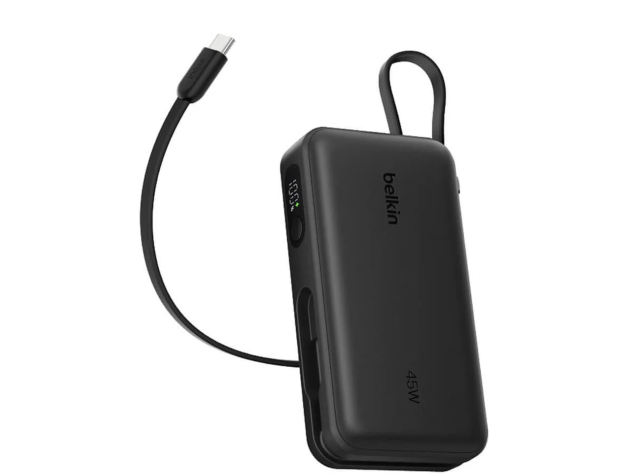 Belkin kompaniyasi oʻrnatilgan kabelli va 45 vattli yangi tashqi akkumulyatorini taqdim etdi