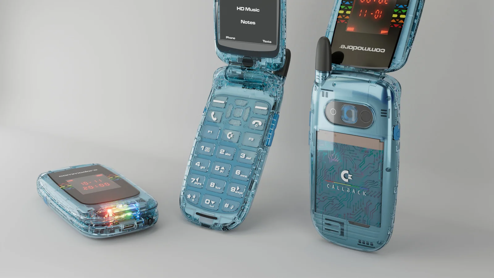 Commodore introduces Callback 8020 smartphone without social networks
