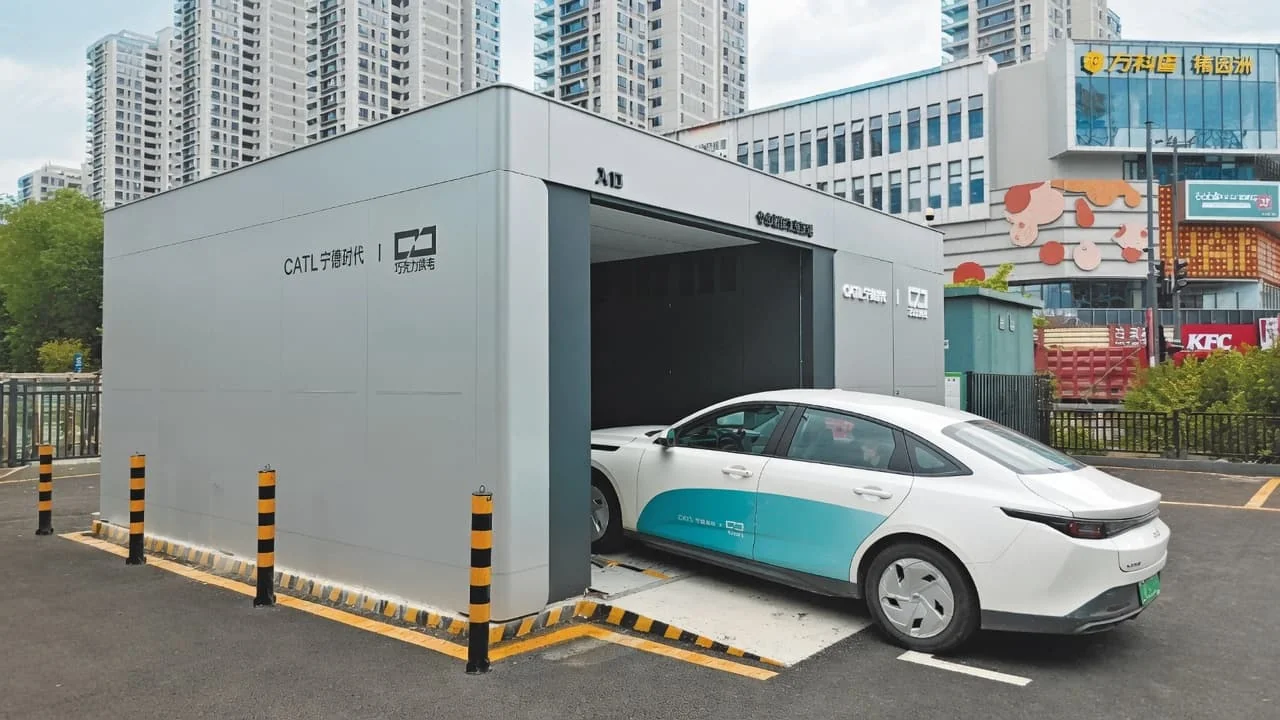EV-Revolution: CATL nimmt über 2.000 Batteriewechselstationen in China in Betrieb