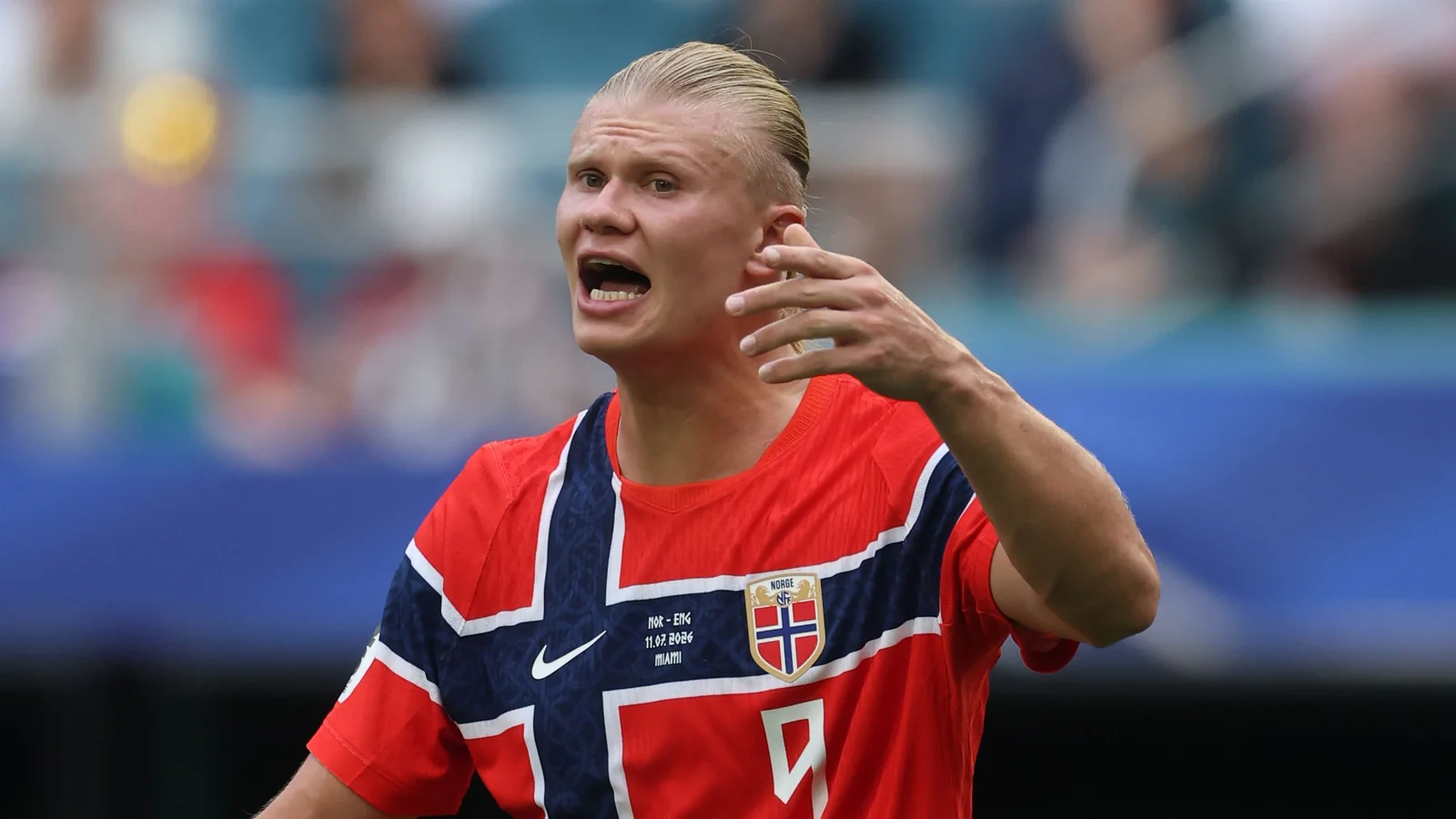 Erling Haaland's father furious with officiating: Dramatic clash between Norway and England