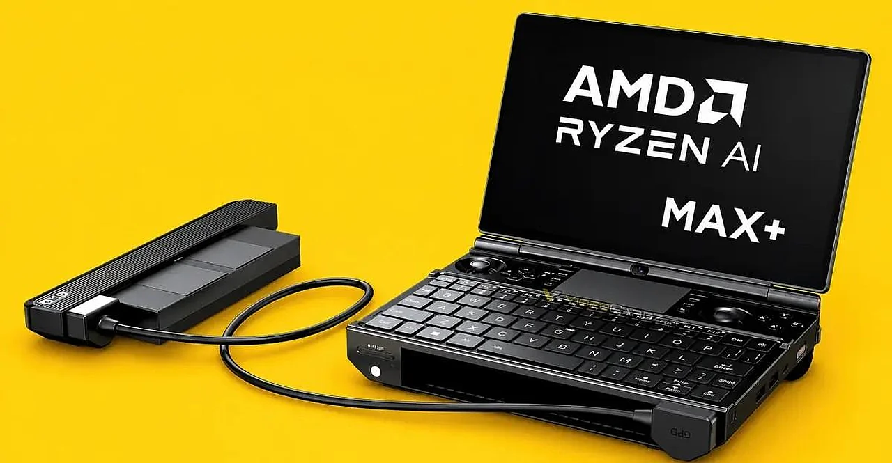 GPD ВИН Max 3: Ryzen AI Max процессорли ва олинадиган аккумуляторли ноодатий ноутбук