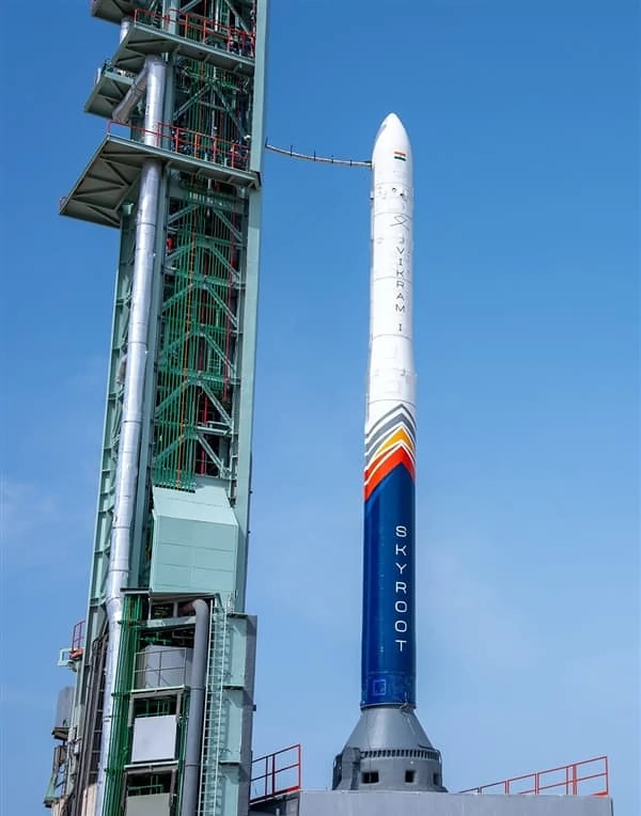 El sector privado de la India llega al espacio: el cohete Vikram-1 realiza su primer vuelo