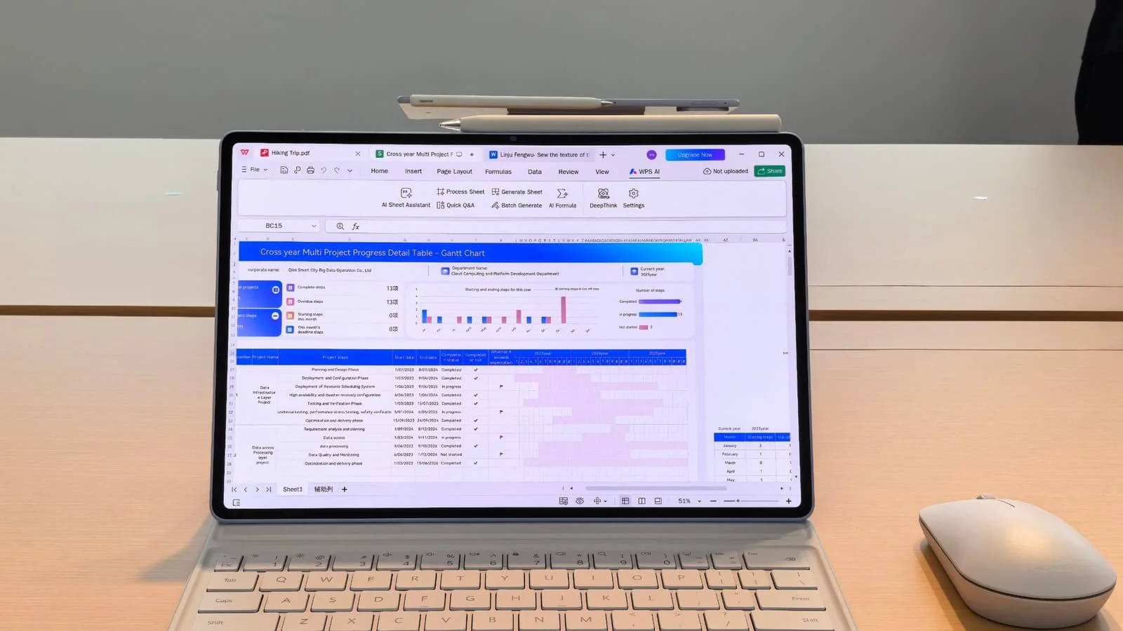 Huawei präsentiert das neue MatePad Air (2024) Tablet: OLED-Bildschirm und ultradünnes Gehäuse