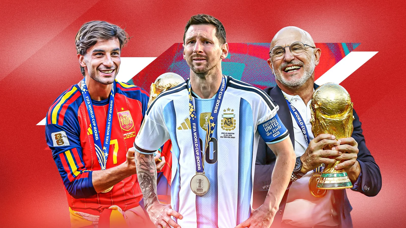 İspanya dünya şampiyonu: Arjantin ve Lionel Messi için acı son